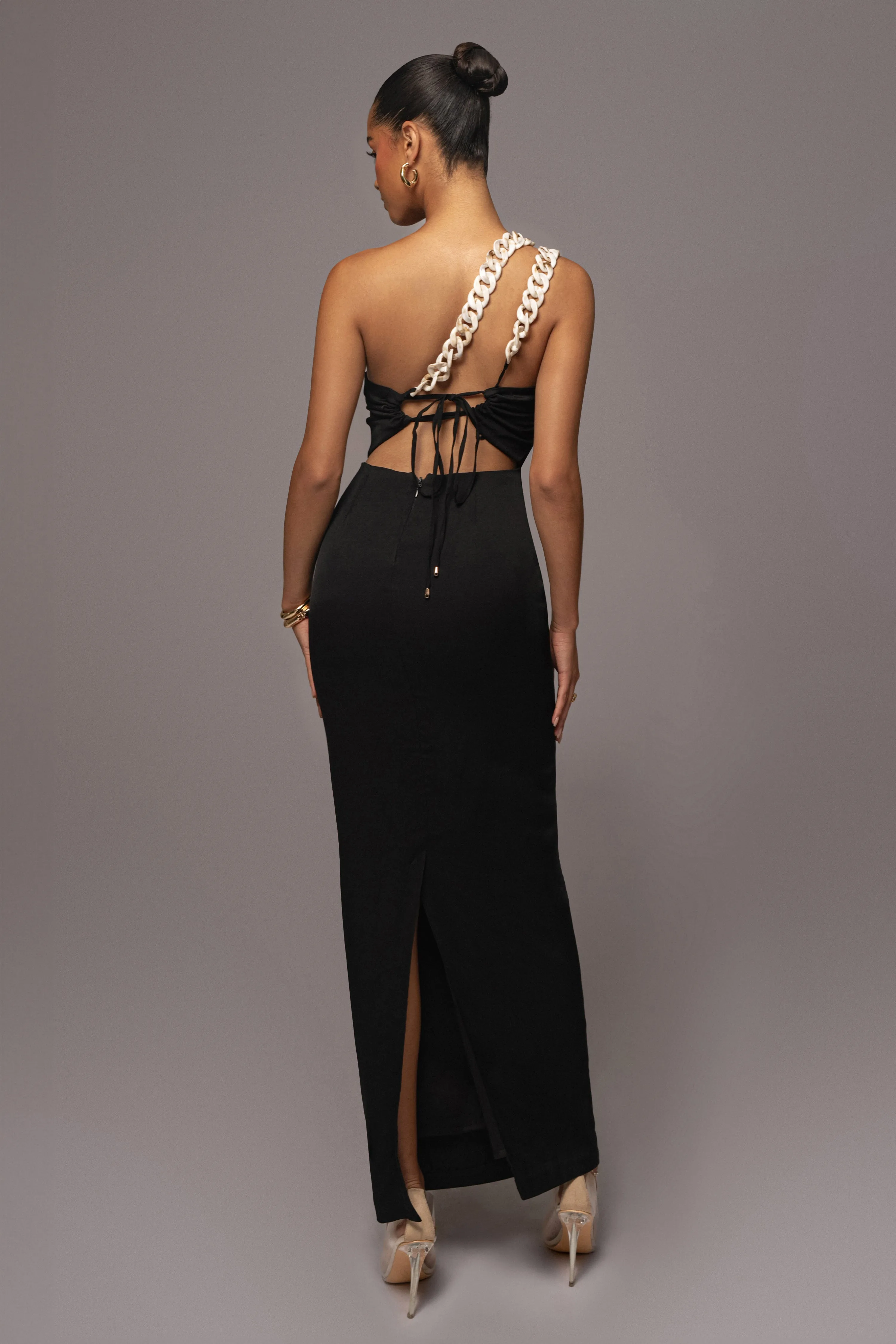 Black Luxury Living Maxi Dress sold by JLUXLABEL product image thumbnail 2