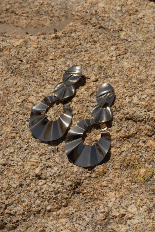 Gold Generation Dangle Earrings sold by JLUXLABEL