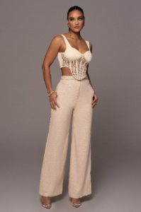 Ivory Stop And Stare Crochet Top sold by JLUXLABEL