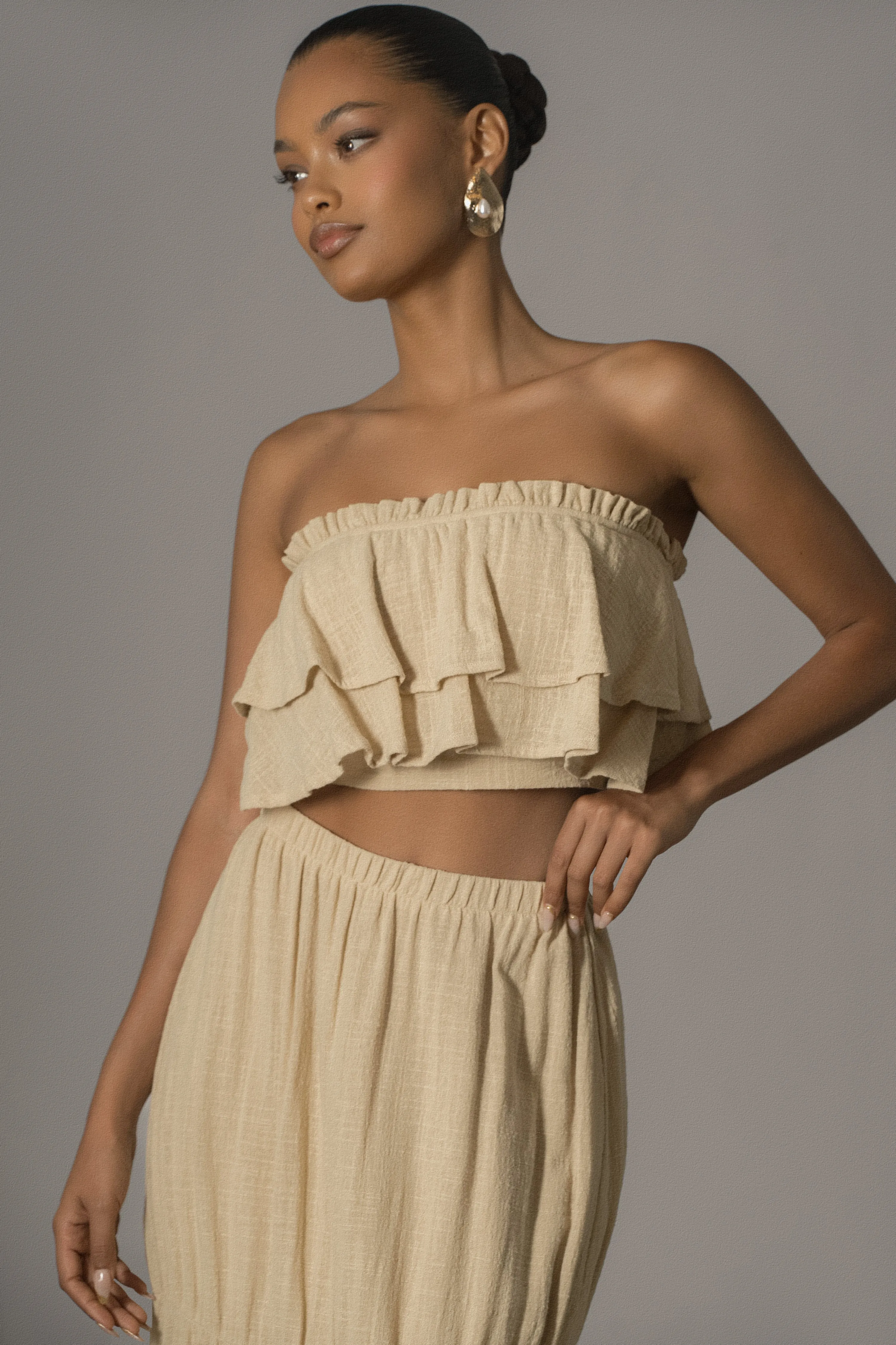 Beige By The Sea Skirt Set sold by JLUXLABEL product image thumbnail 2