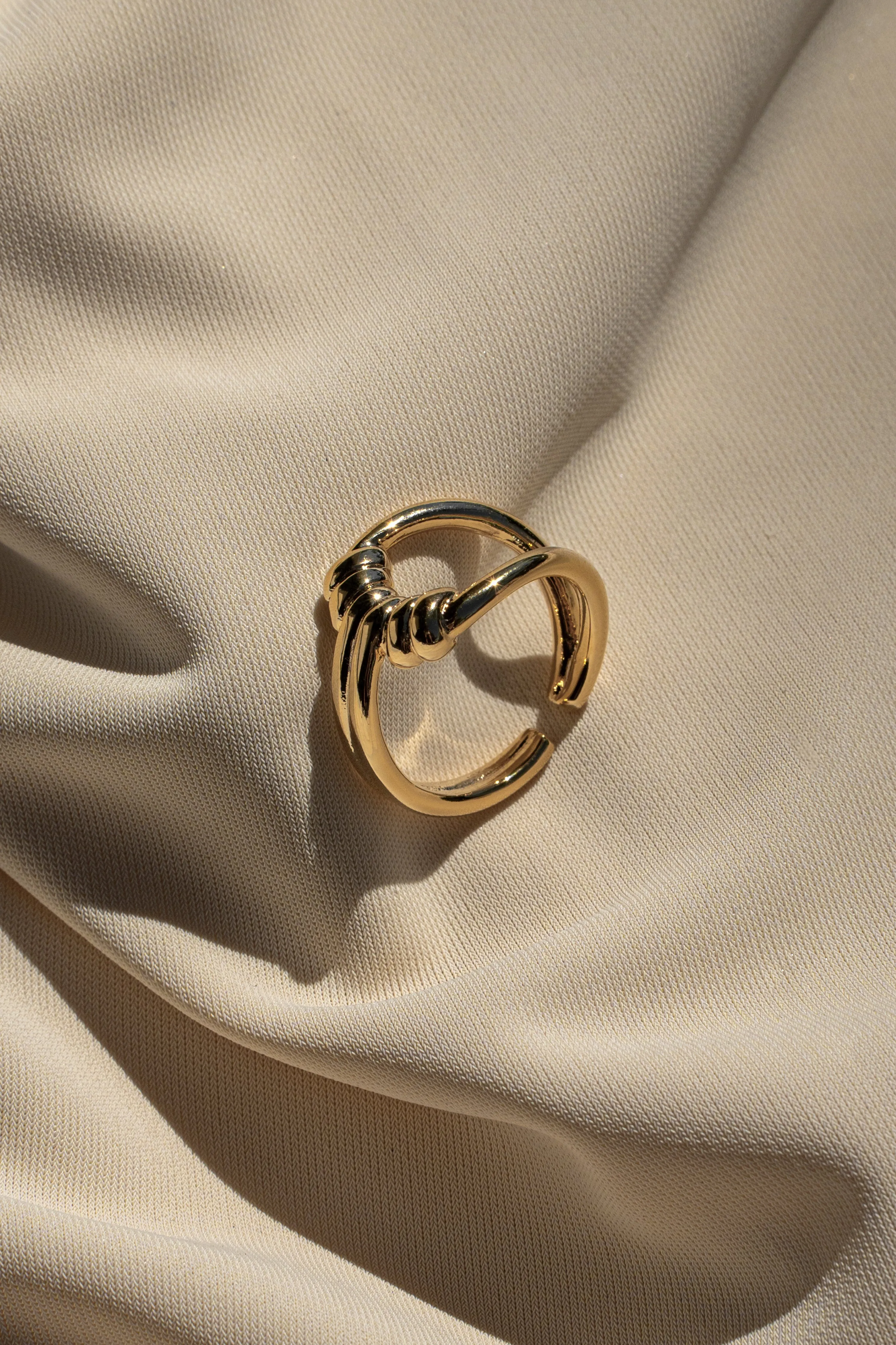 Gold Alisa Ring sold by JLUXLABEL