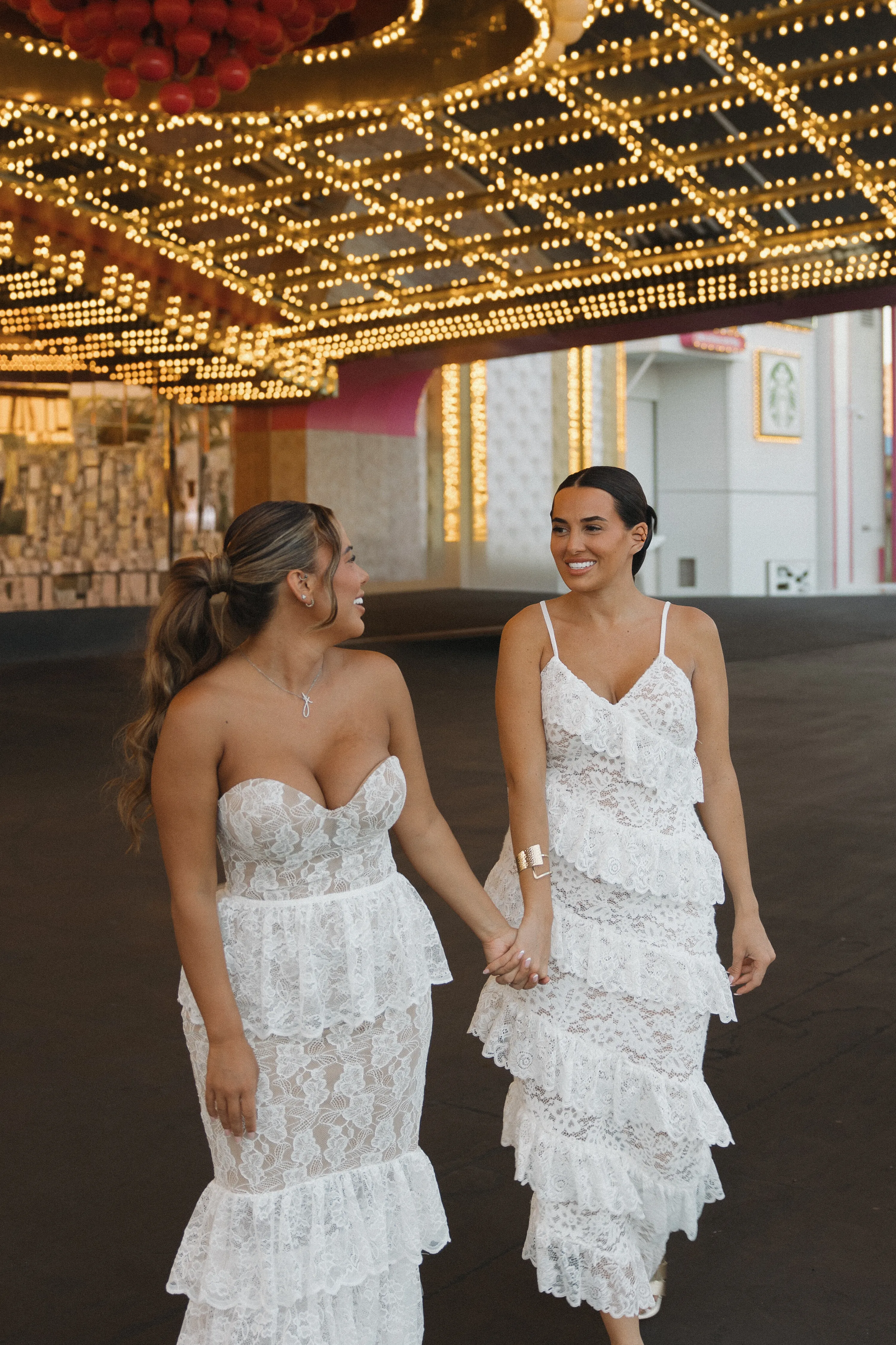 Ivory Fairytale Ending Lace Maxi Dress sold by JLUXLABEL