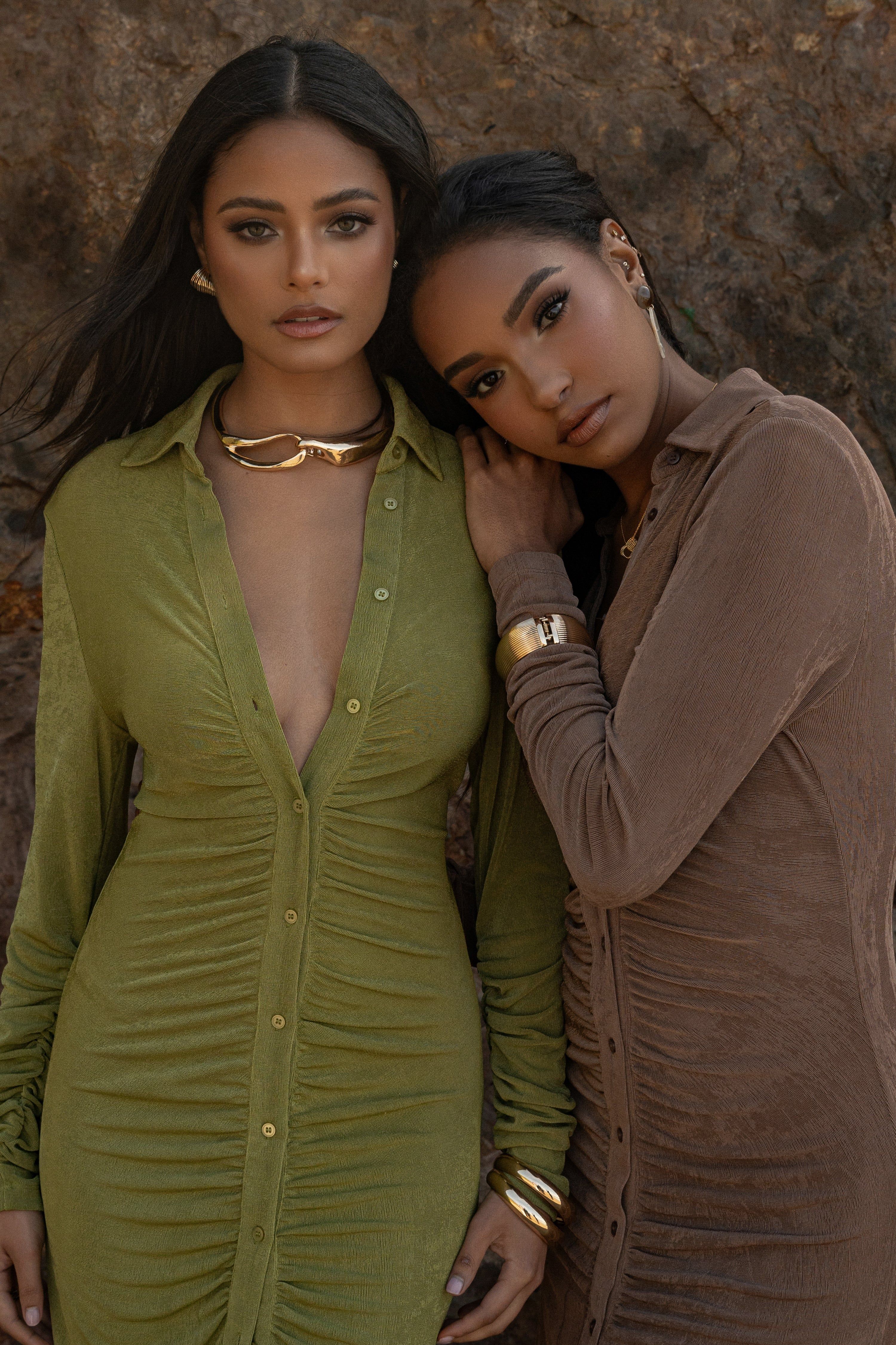 Gold Essence Necklace Set sold by JLUXLABEL product image thumbnail 2