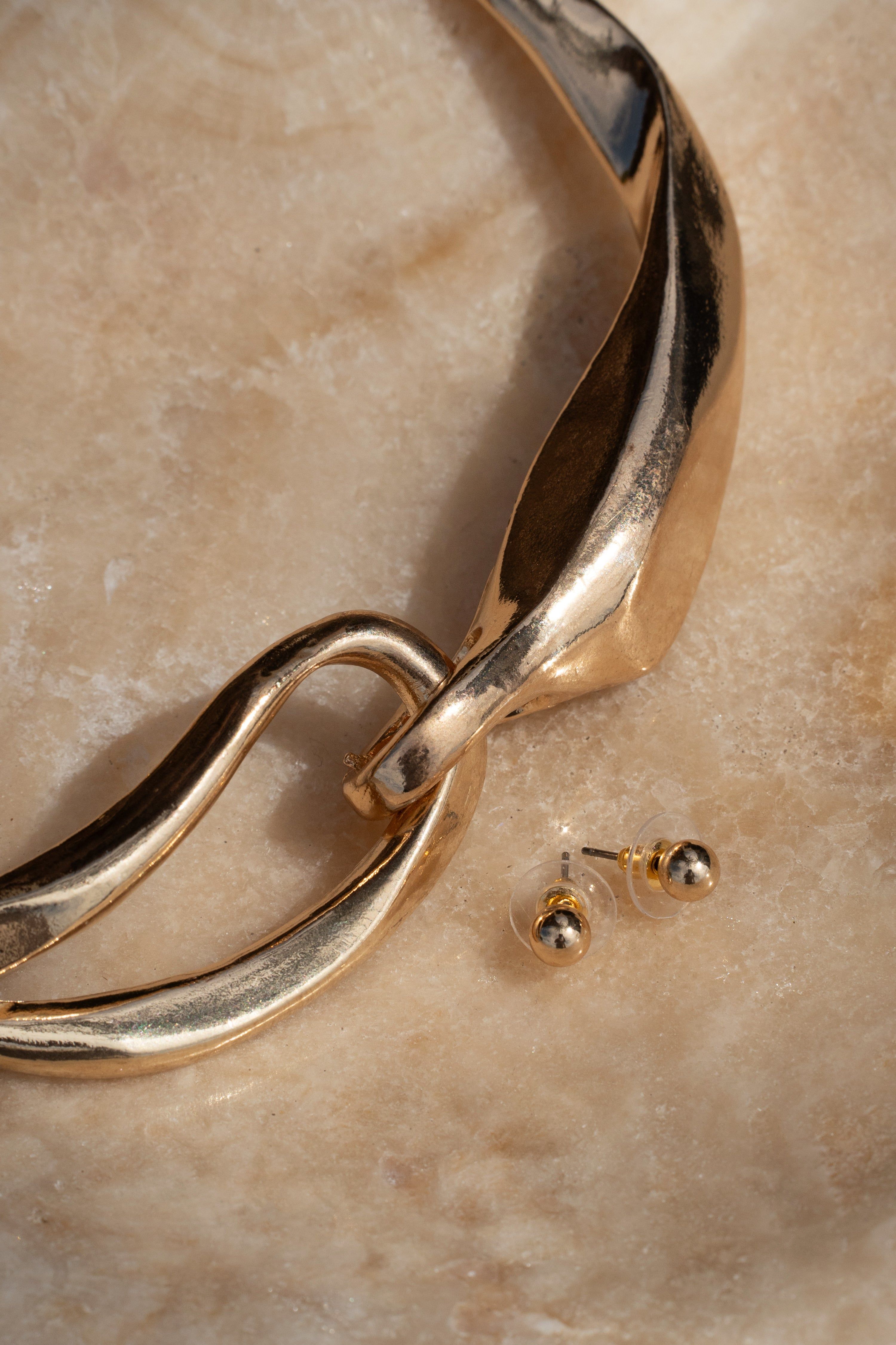 Gold Essence Necklace Set sold by JLUXLABEL product image thumbnail 3