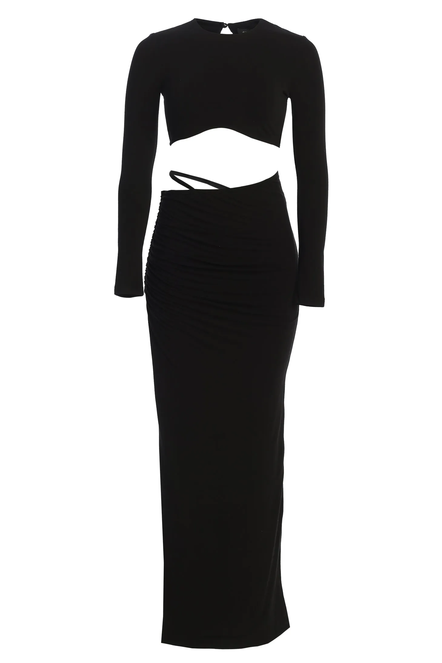 Black Verina Two Piece Skirt Set sold by JLUXLABEL product image thumbnail 4