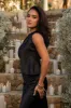 Black Rosi Asymmetrical Top sold by JLUXLABEL