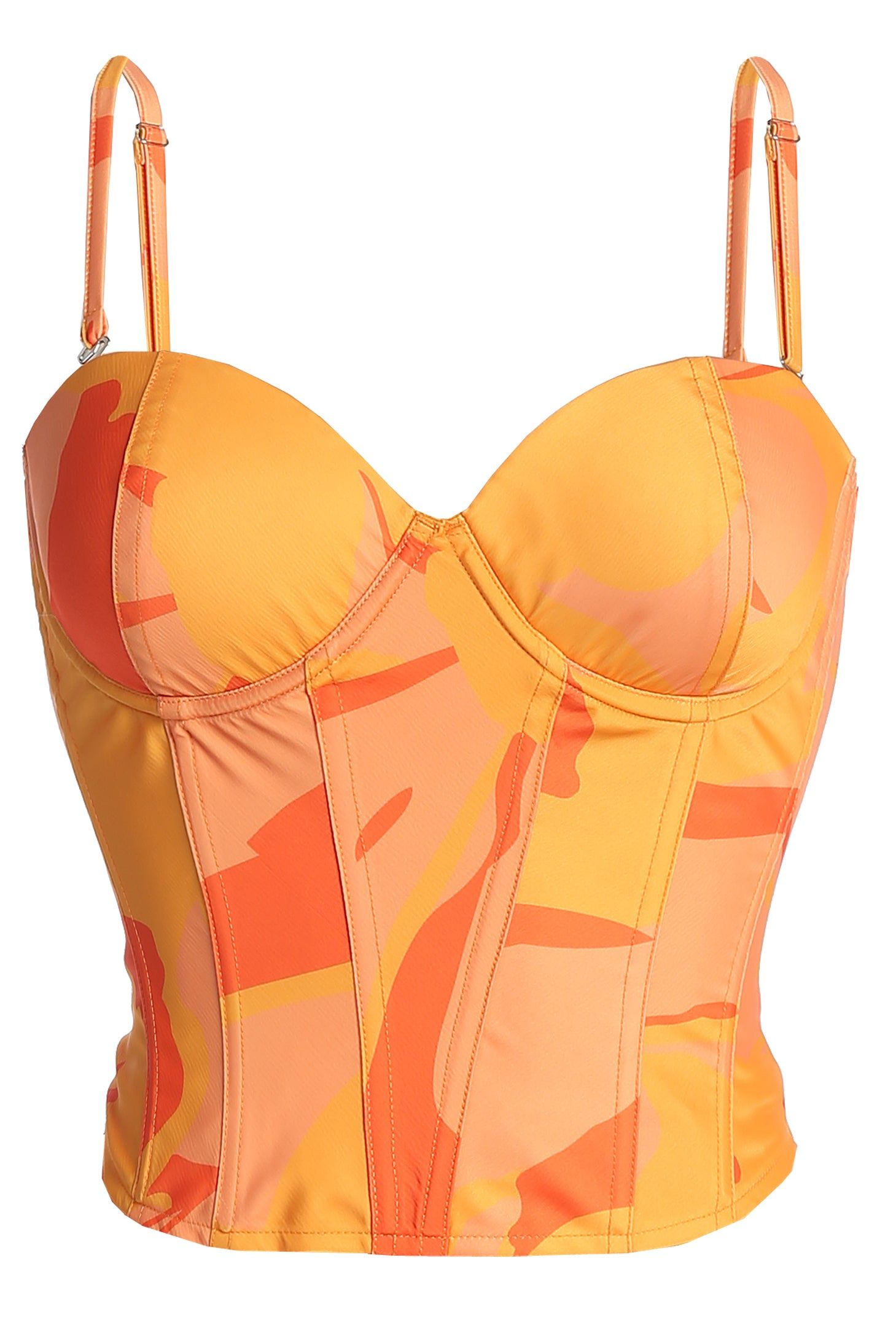 Orange Sweet Paradise Bustier sold by JLUXLABEL product image thumbnail 4