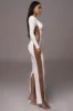 Ivory Break Away Maxi Dress sold by JLUXLABEL