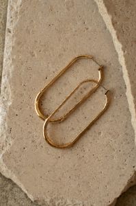 Gold Nicola Earrings sold by JLUXLABEL