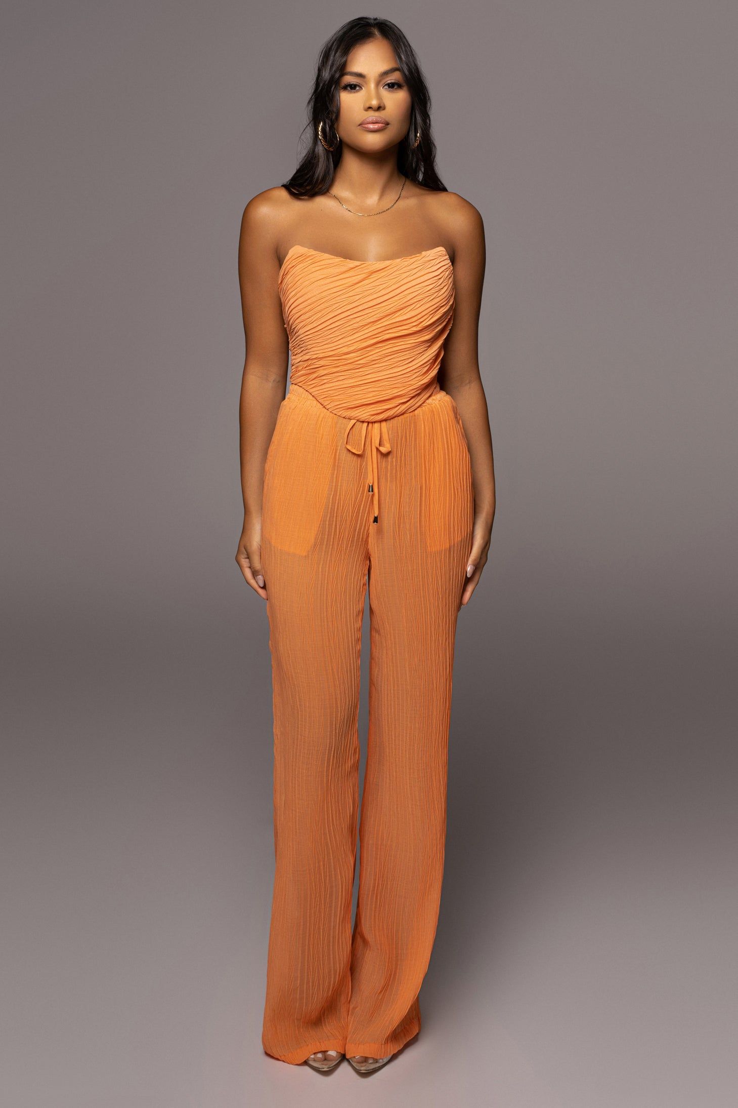 Coral Selene Corset Top sold by JLUXLABEL product image thumbnail 8