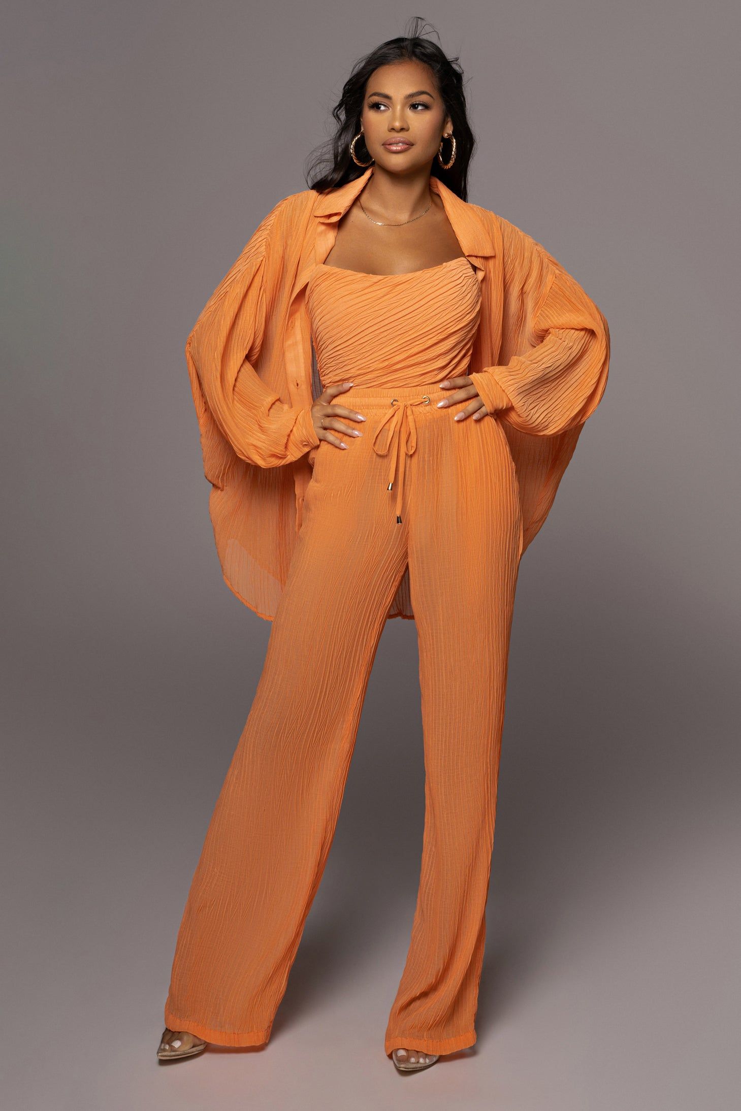 Coral Selene Corset Top sold by JLUXLABEL product image thumbnail 6