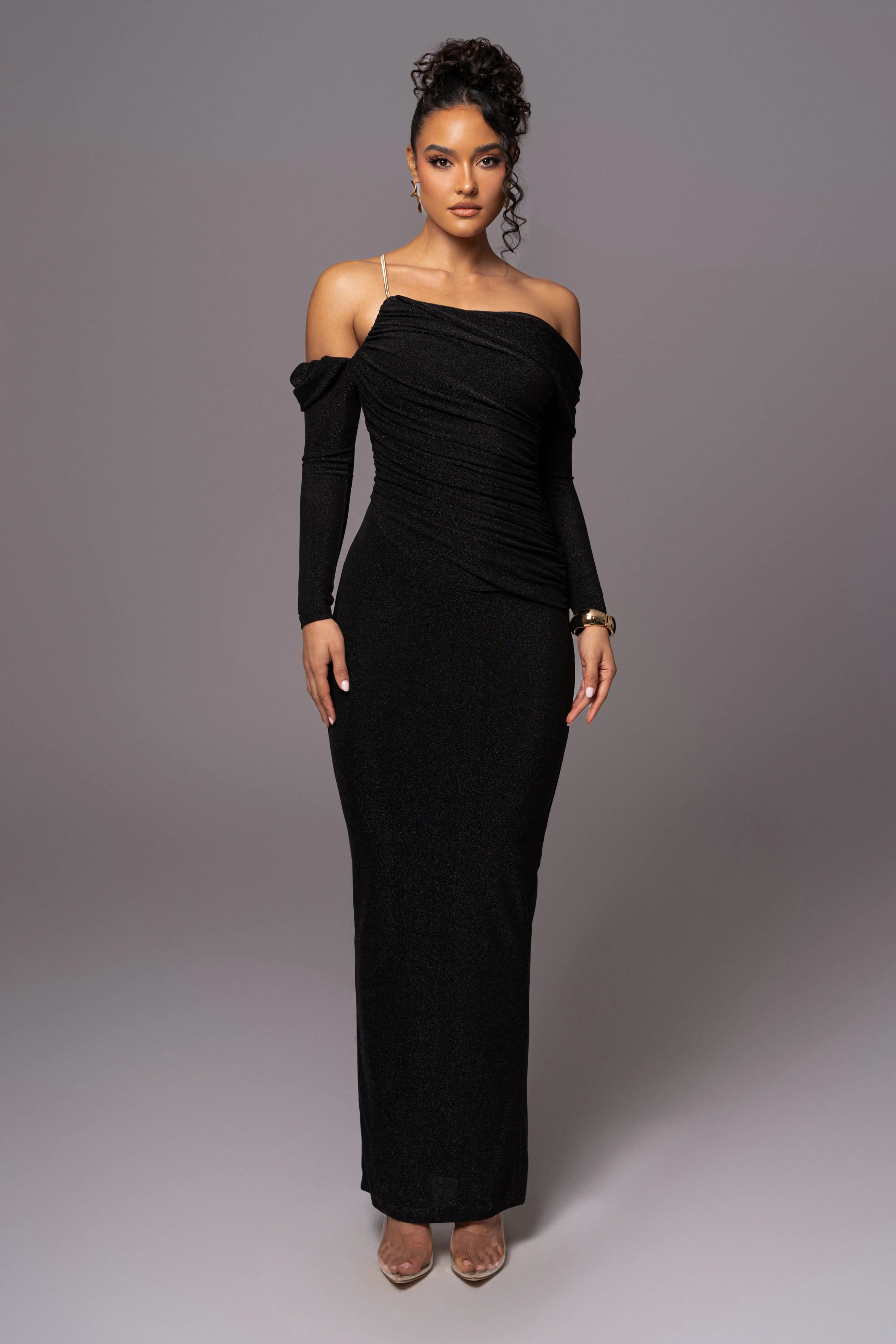 Black Serina Maxi Dress sold by JLUXLABEL product image thumbnail 5