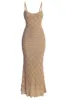 Sand Gabriela Knit Maxi Dress sold by JLUXLABEL
