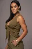 Olive Elicia Linen Top sold by JLUXLABEL