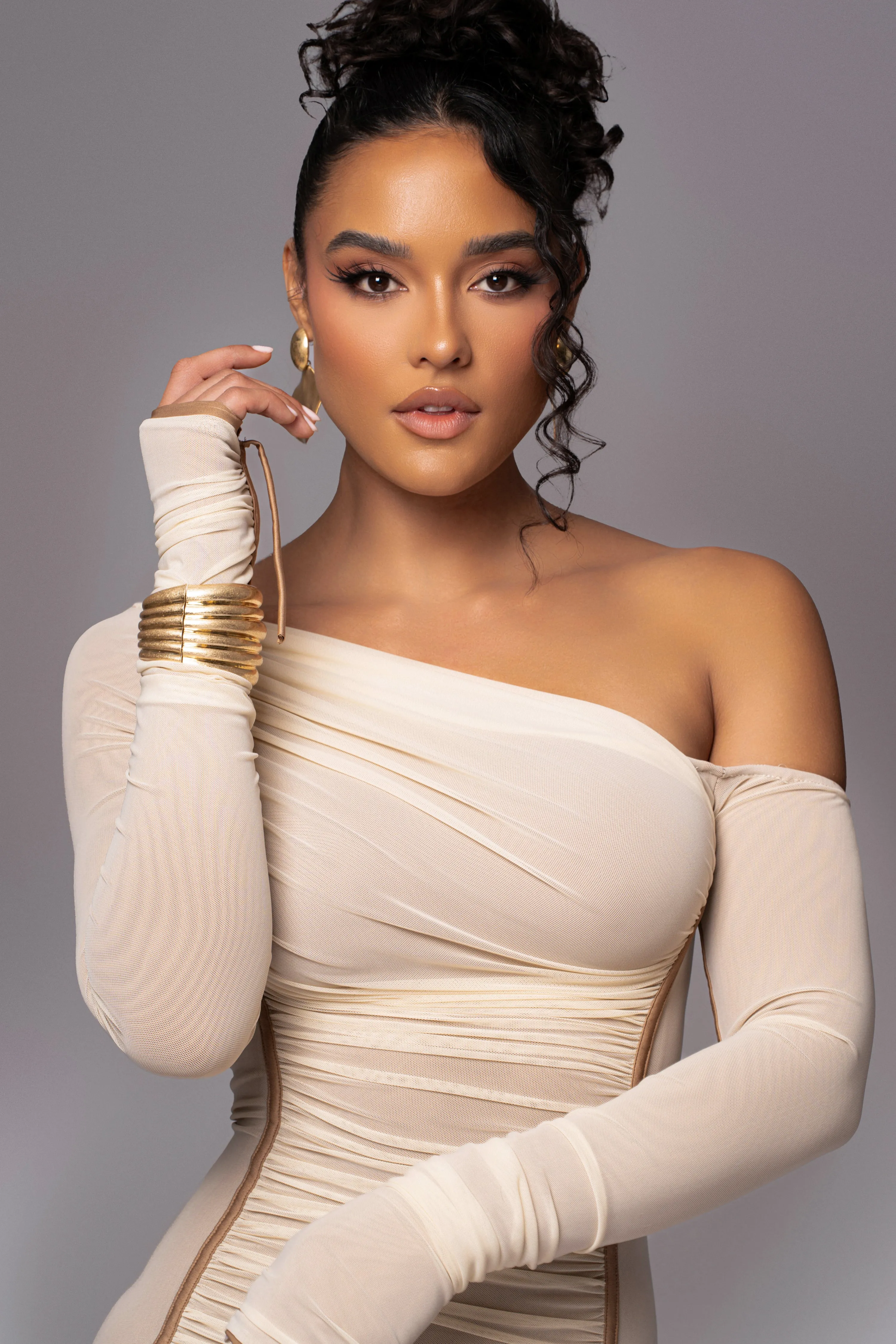 Buttercream Monika Midi Dress sold by JLUXLABEL product image thumbnail 3