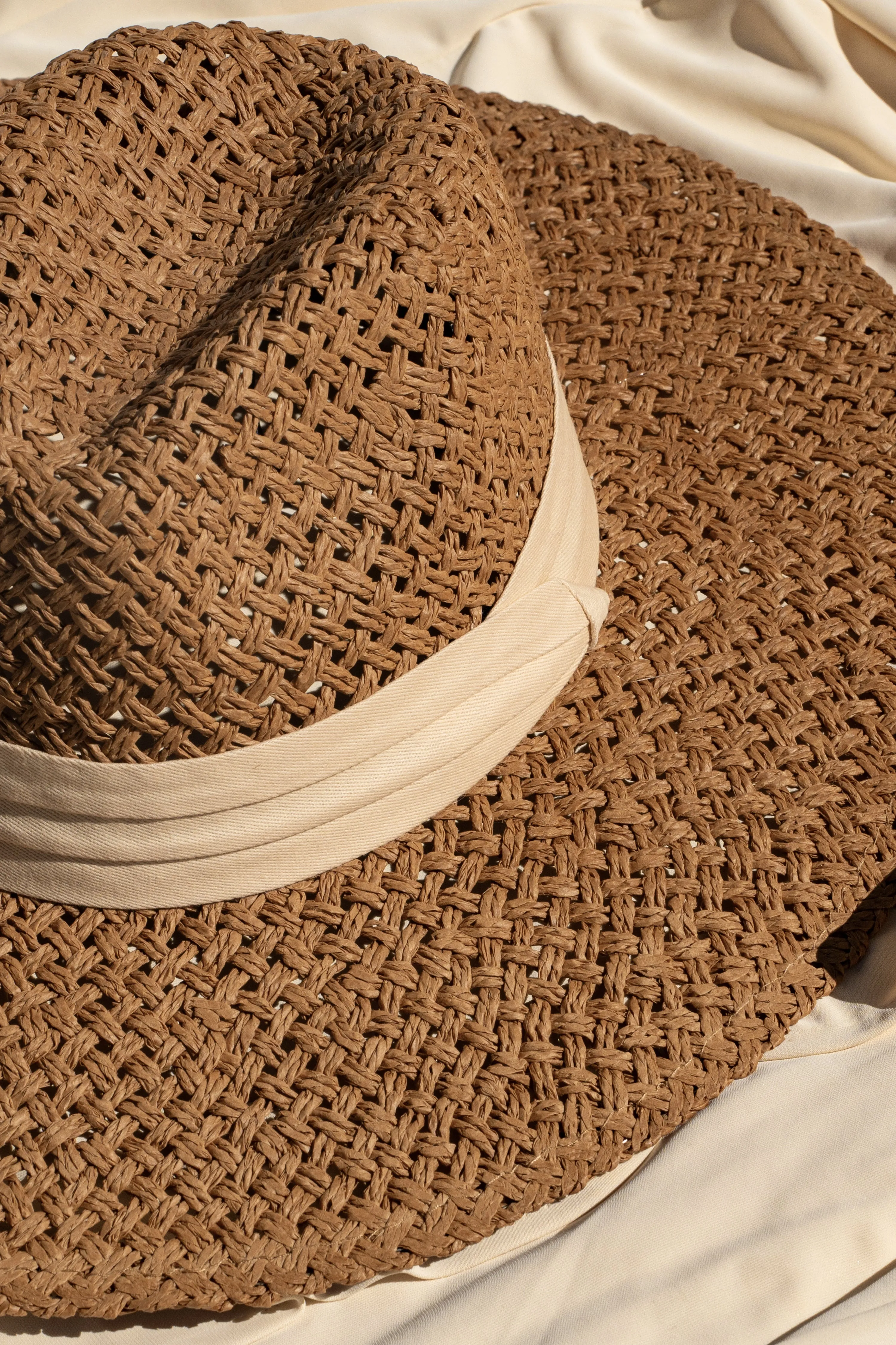 Tan Resort Ready Straw Hat sold by JLUXLABEL product image thumbnail 2
