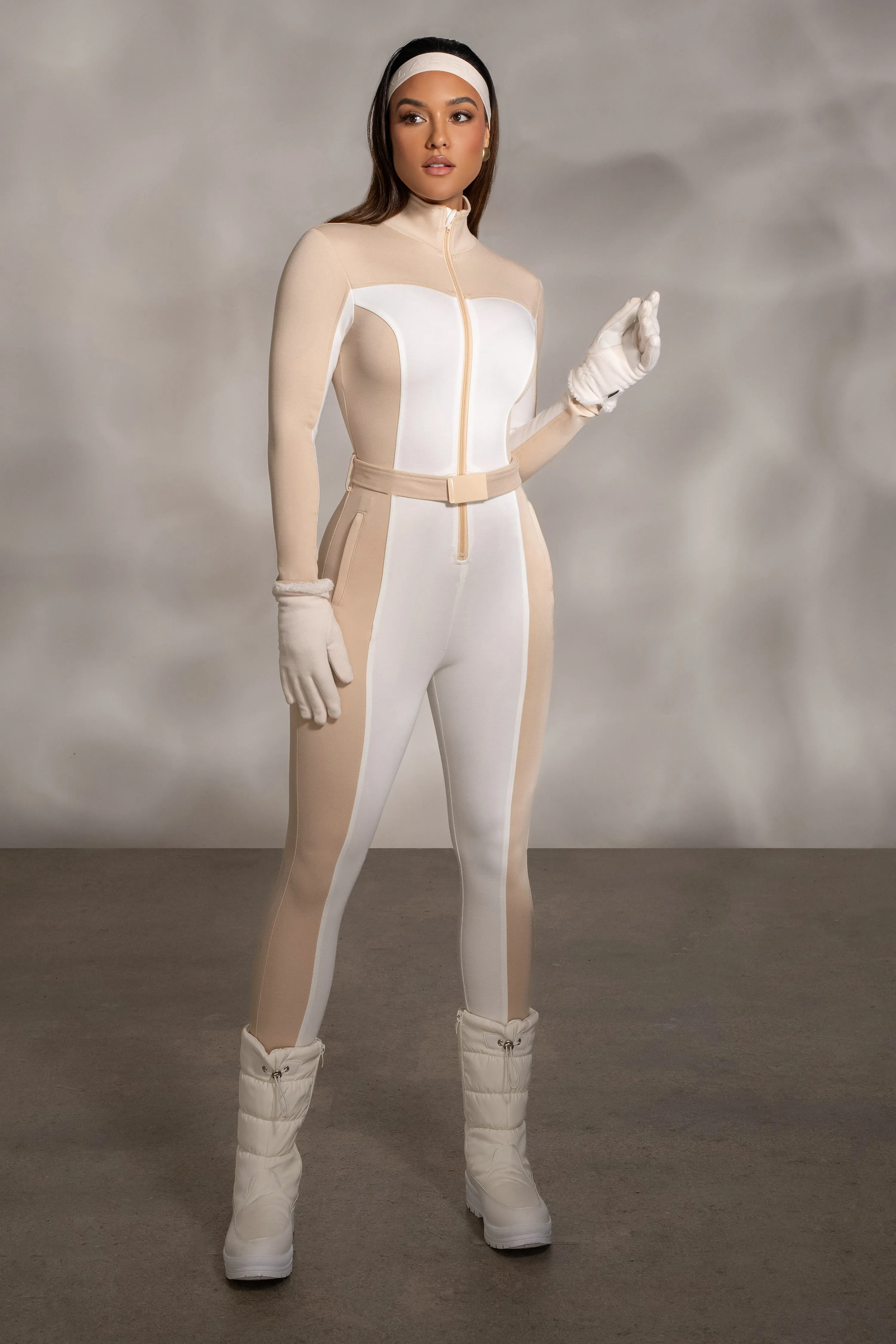 Beige Arctic Rush Ski Suit sold by JLUXLABEL product image thumbnail 3