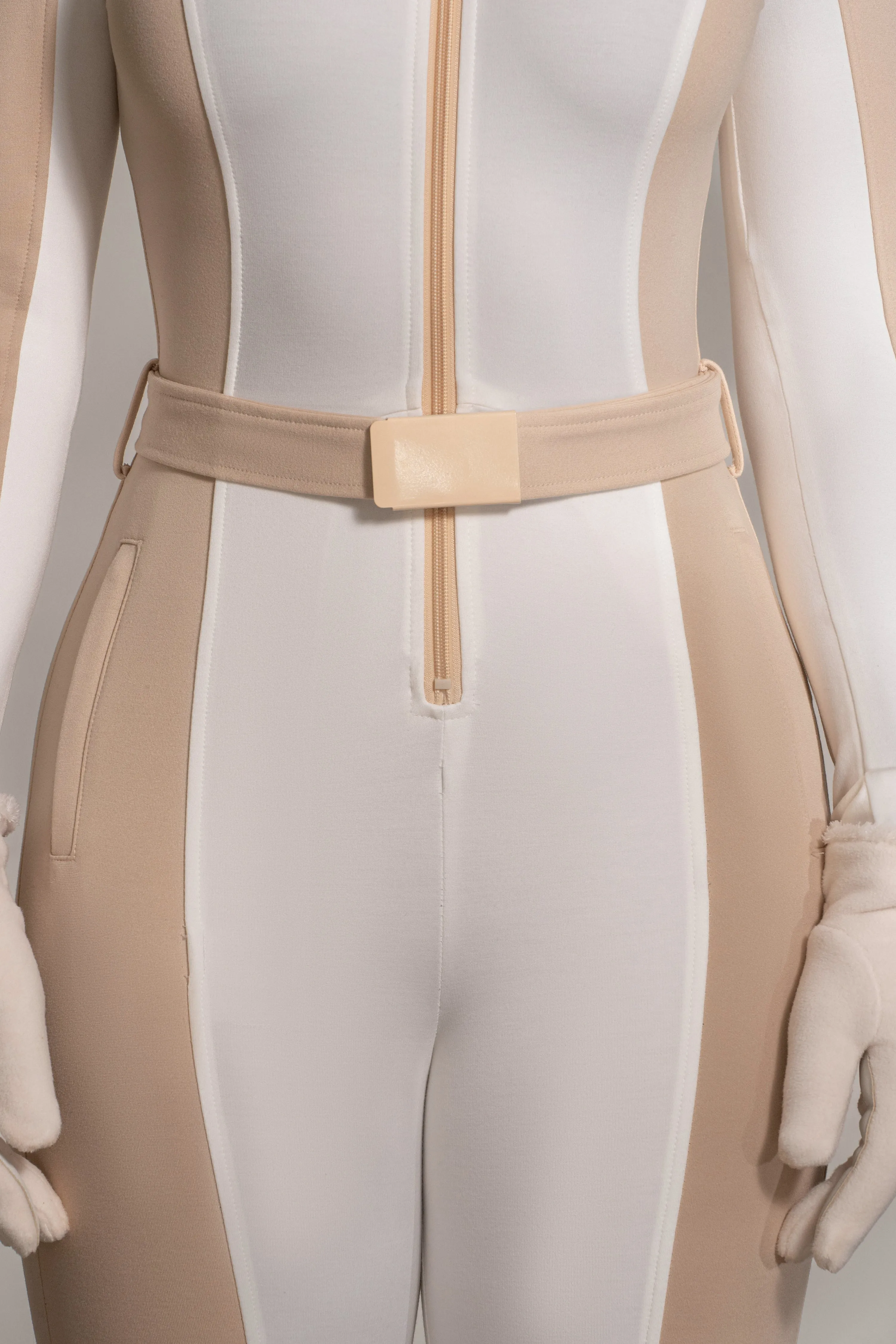 Beige Arctic Rush Ski Suit sold by JLUXLABEL product image thumbnail 5