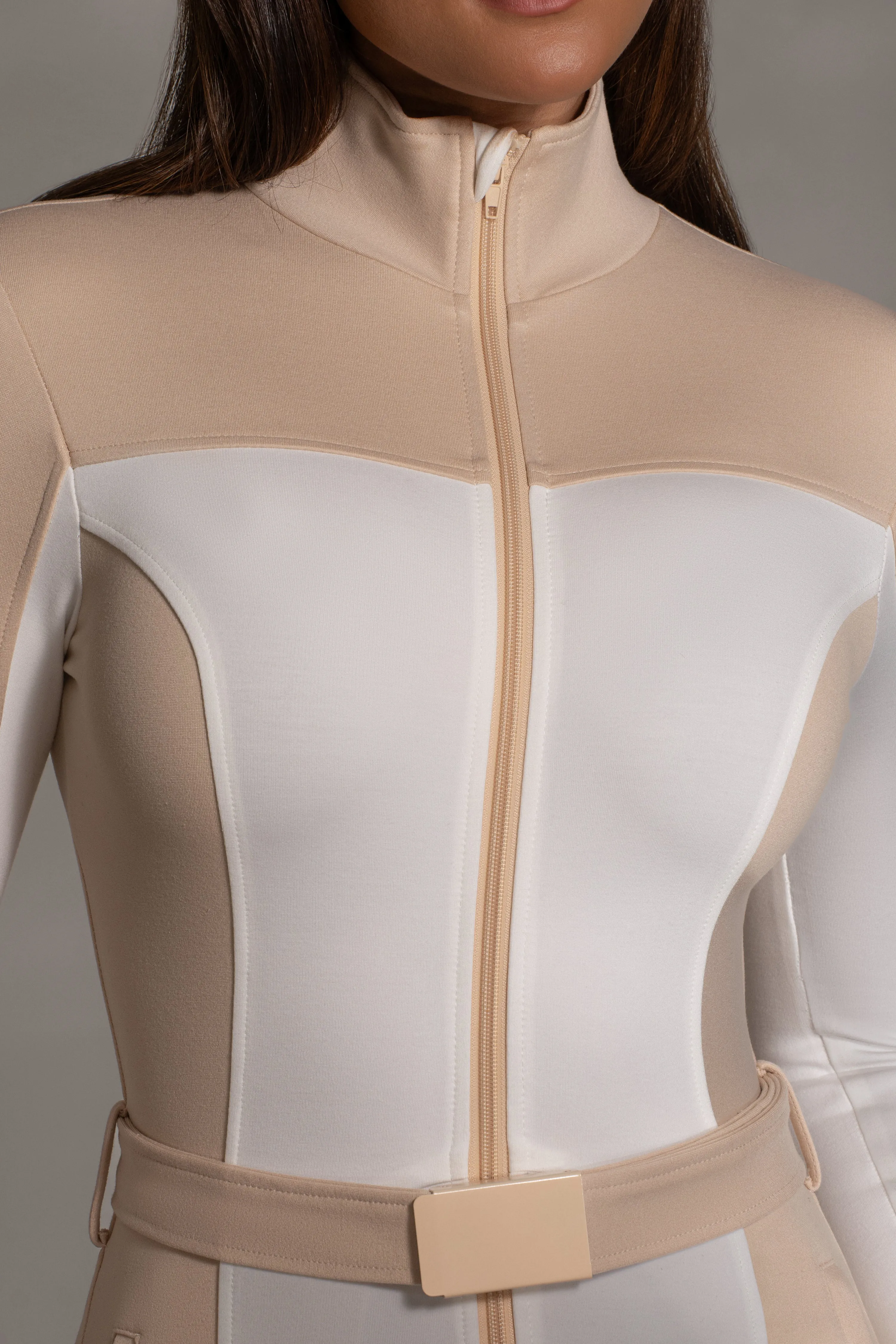 Beige Arctic Rush Ski Suit sold by JLUXLABEL product image thumbnail 4