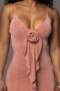 Rose Rosalinda Maxi Dress sold by JLUXLABEL
