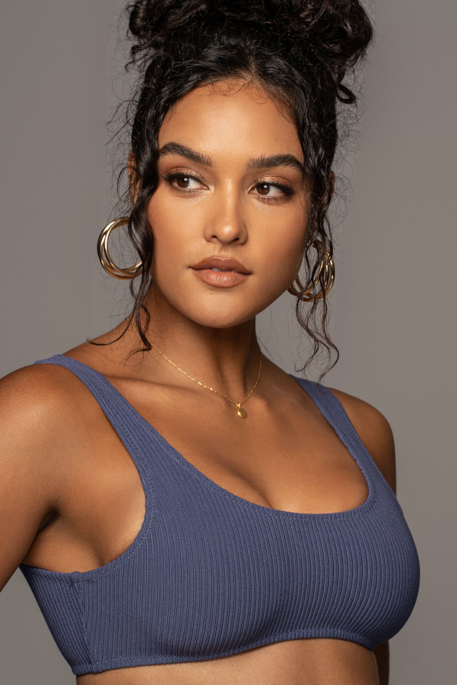 Indigo Blesse Ribbed Bikini Set sold by JLUXLABEL product image thumbnail 4