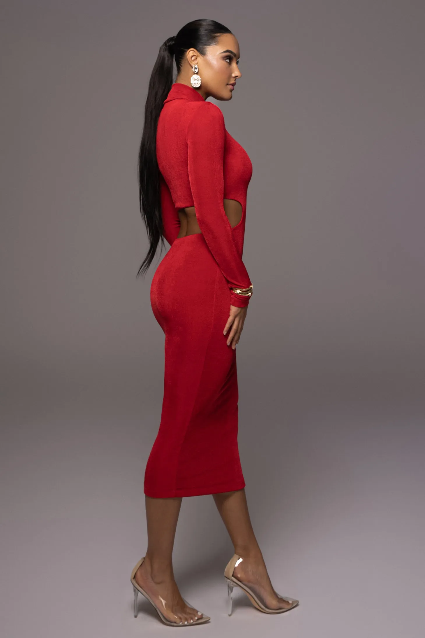 Tango Red Made For You Dress sold by JLUXLABEL product image thumbnail 5