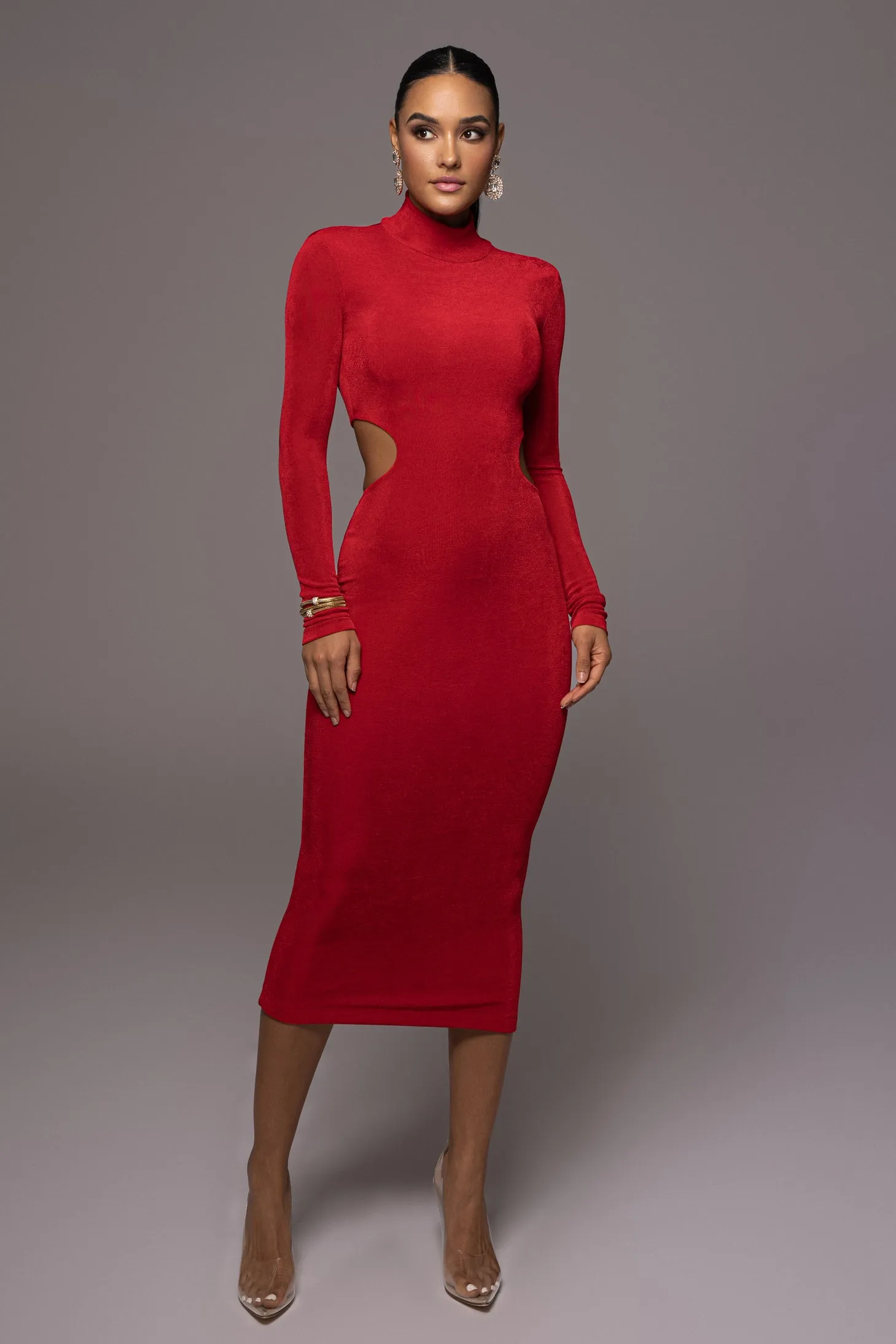 Tango Red Made For You Dress sold by JLUXLABEL product image thumbnail 4