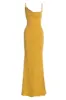 Yellow Adventure Awaits Linen Maxi Dress sold by JLUXLABEL
