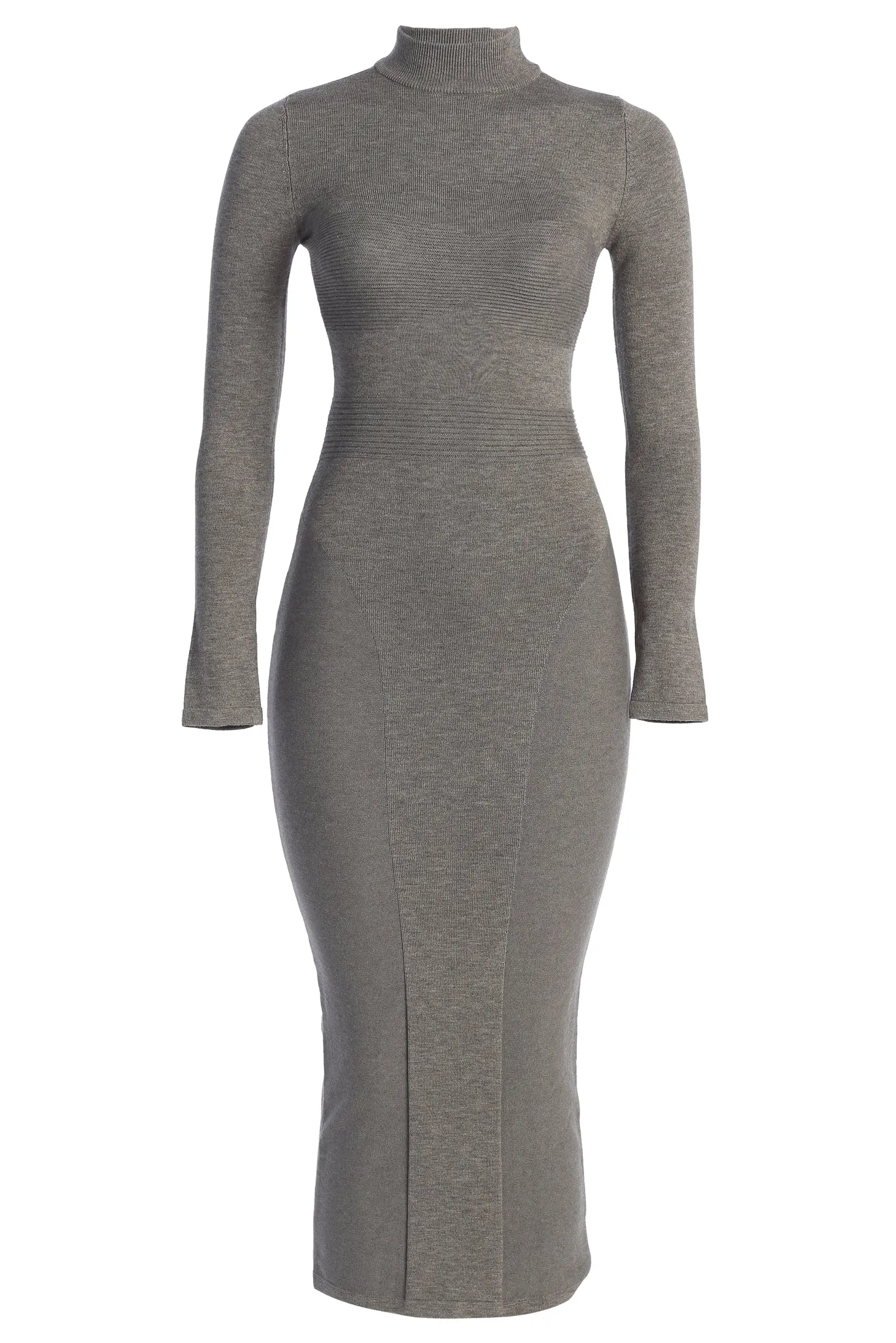 Grey Dakotah Midi Dress sold by JLUXLABEL