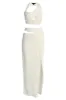 Ivory New Age Two Piece Skirt Set sold by JLUXLABEL