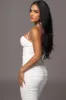 White Elite Mesh Maxi Dress sold by JLUXLABEL