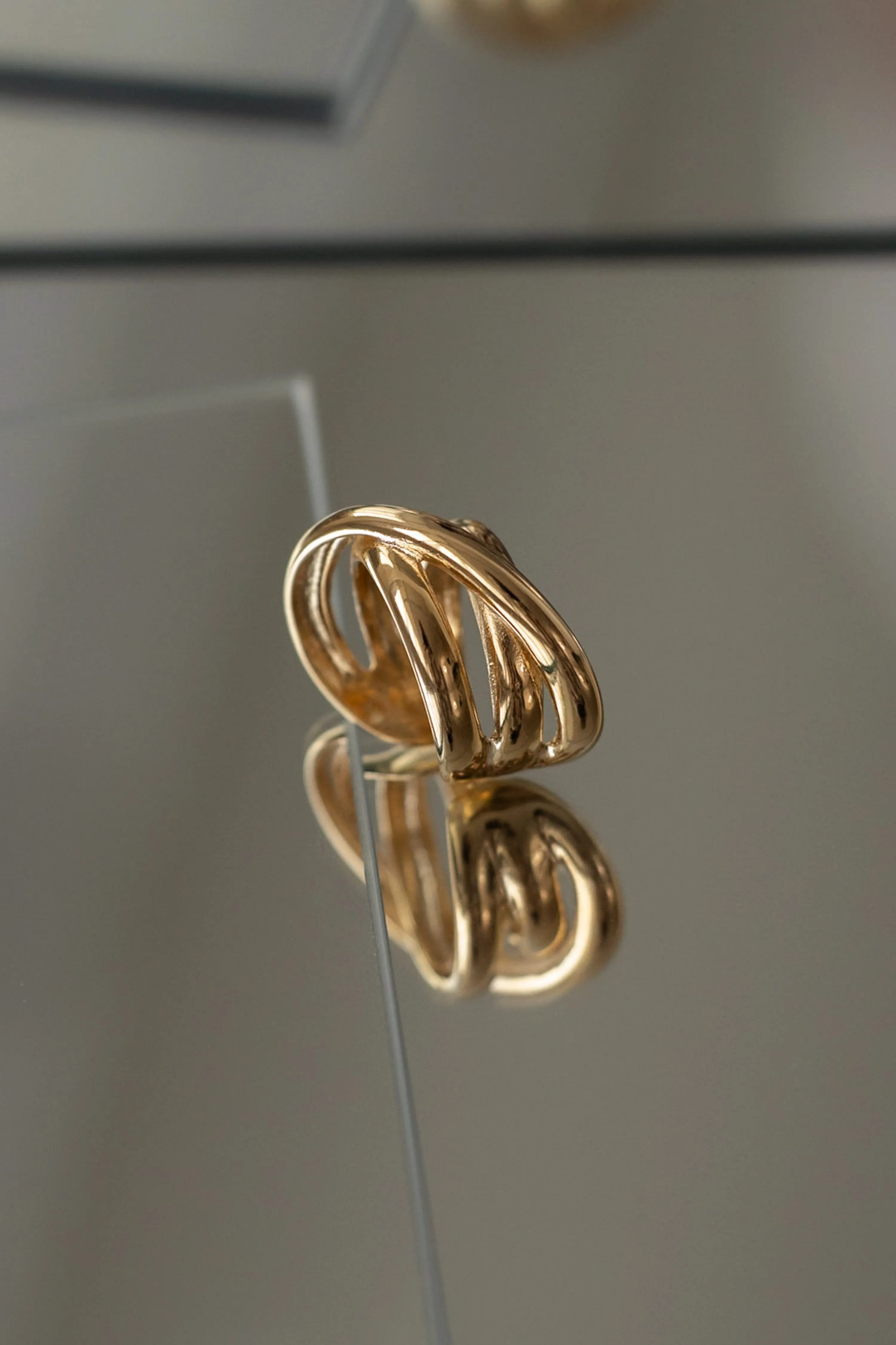 Gold Andra Ring sold by JLUXLABEL