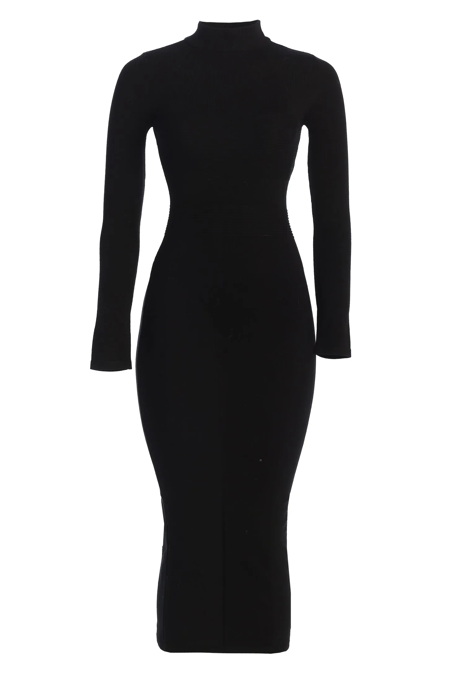 Black Dakotah Midi Dress sold by JLUXLABEL product image thumbnail 2