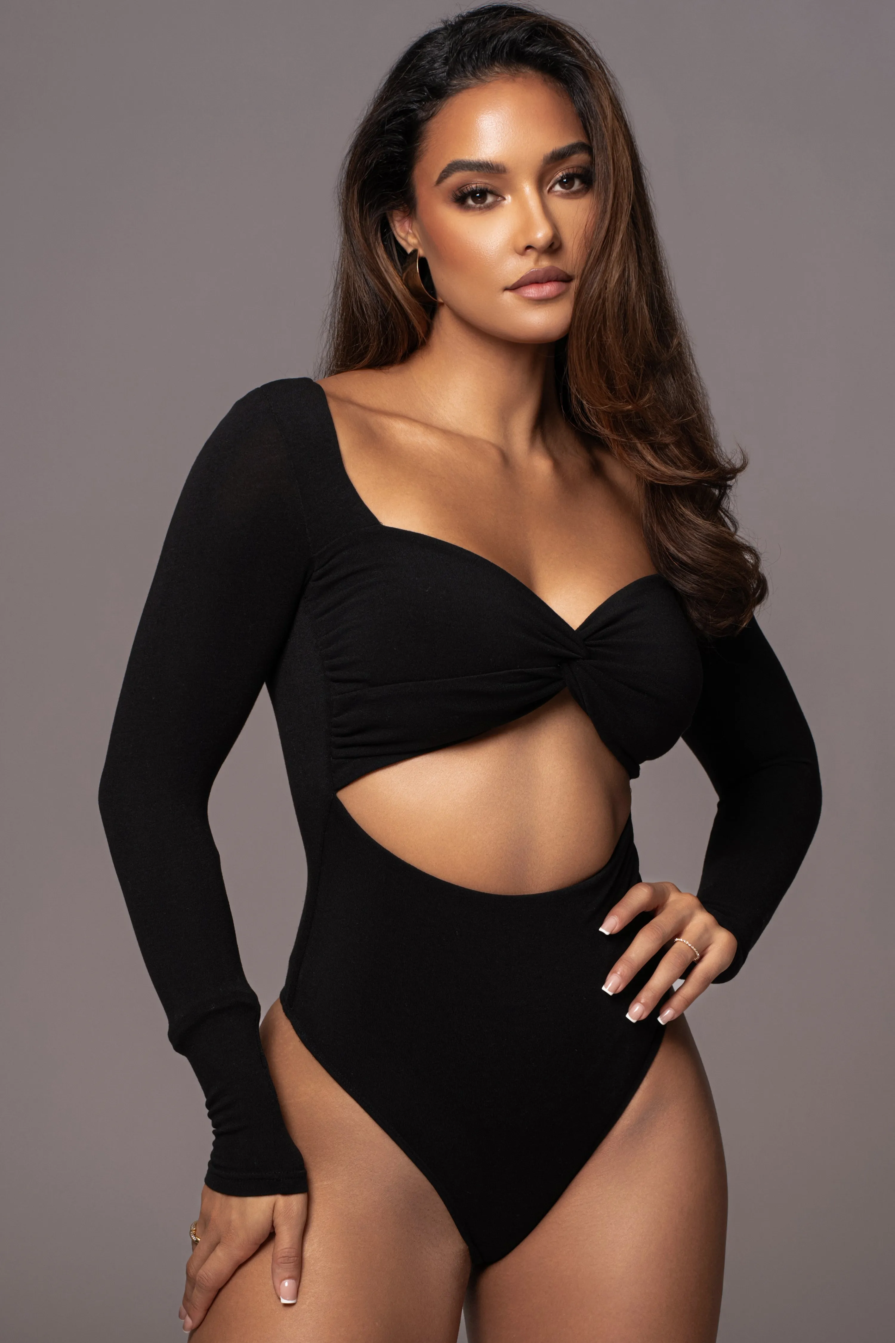 Black Underneath It All Bodysuit sold by JLUXLABEL product image thumbnail 3
