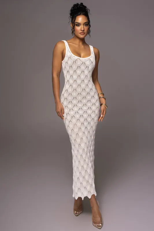 Ivory Novabella Maxi Dress sold by JLUXLABEL