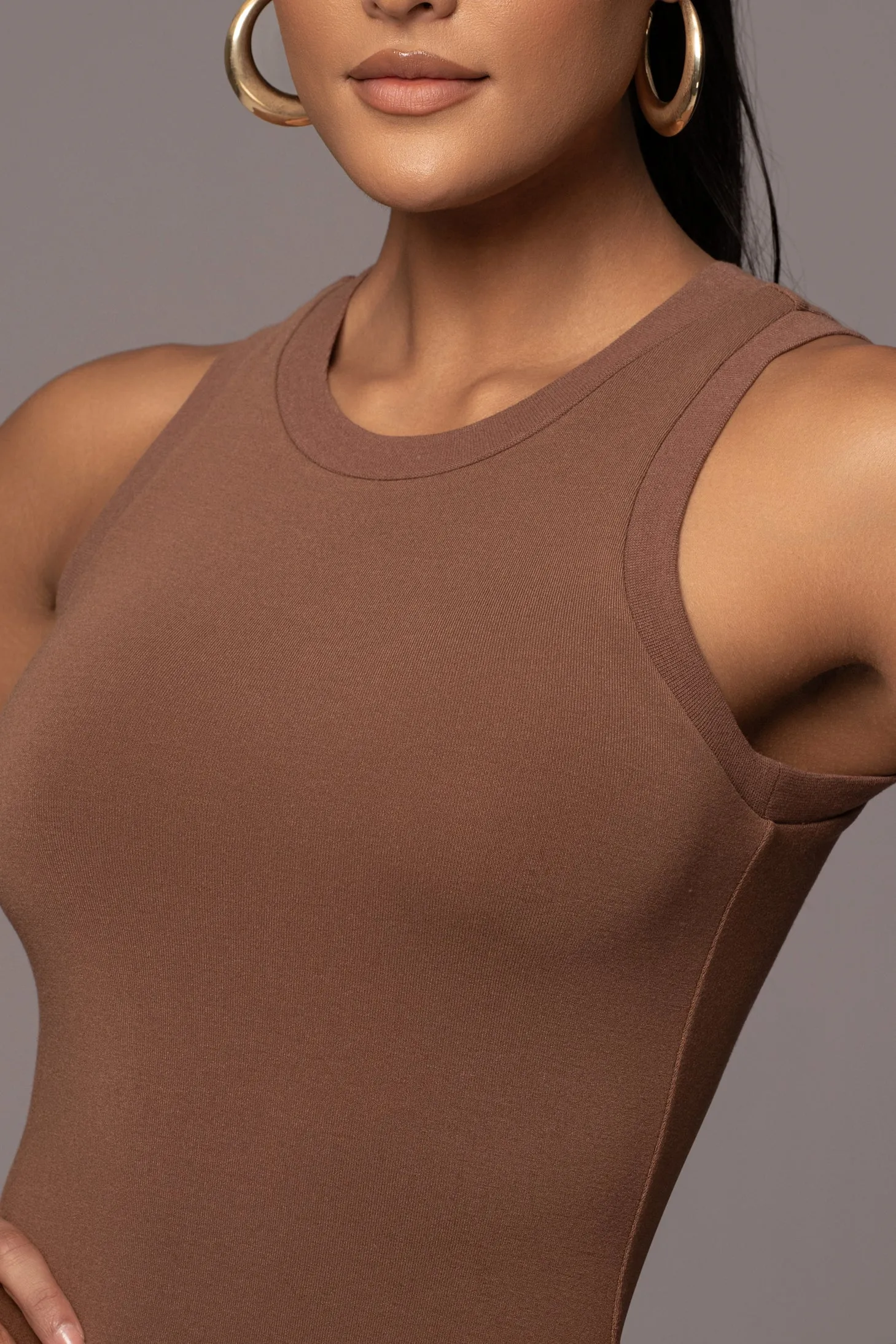 Pecan Jacqui Midi Dress sold by JLUXLABEL product image thumbnail 5