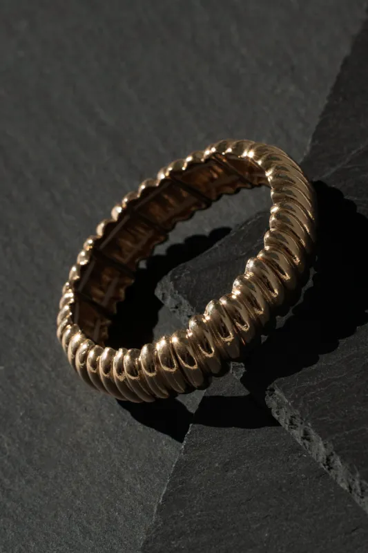 Gold Mabel Bracelet sold by JLUXLABEL