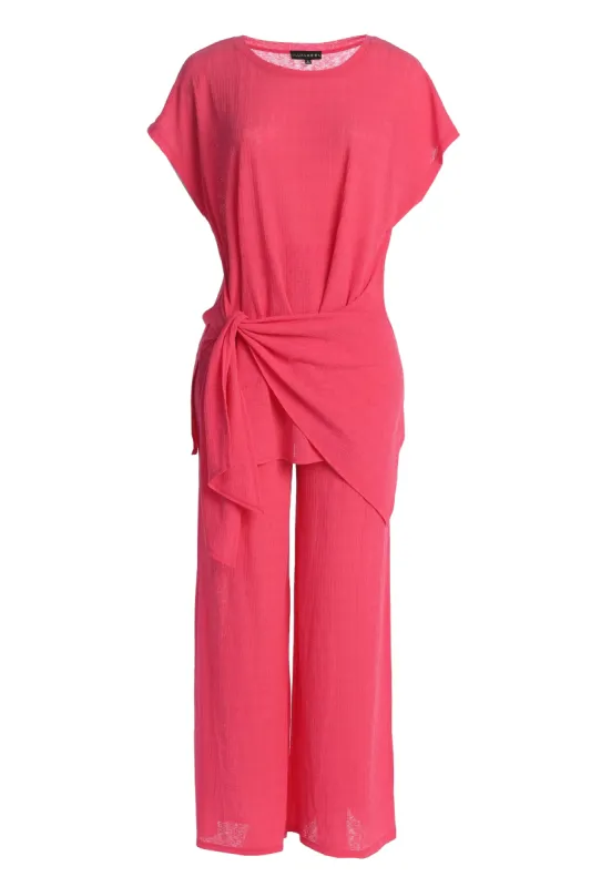 Fuchsia Chase The Sun Two-Piece Set sold by JLUXLABEL