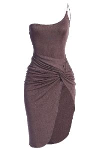 Grape New Flame Slinky Skirt Set sold by JLUXLABEL