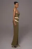 Olive Palm Beach Belted Linen Pants sold by JLUXLABEL