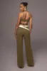 Olive Palm Beach Belted Linen Pants sold by JLUXLABEL