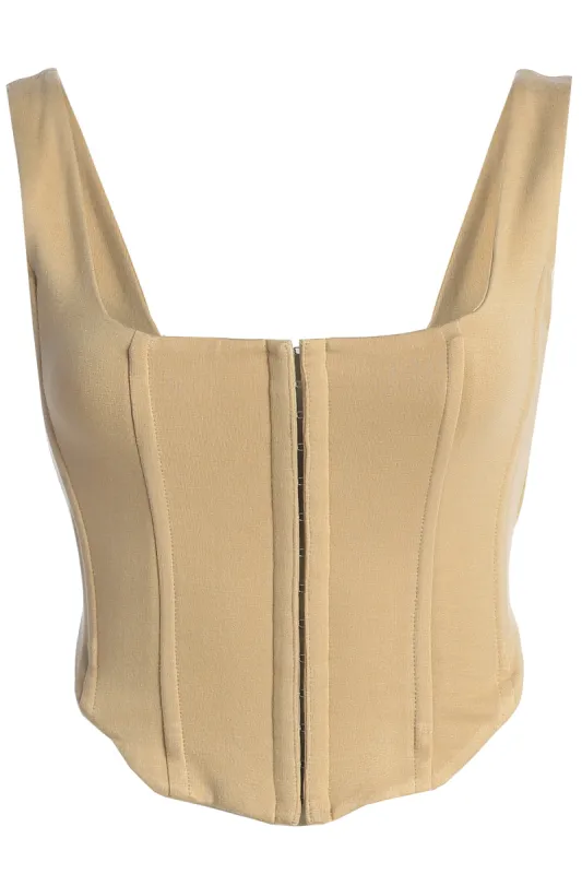 Beige More Than Friends Corset sold by JLUXLABEL