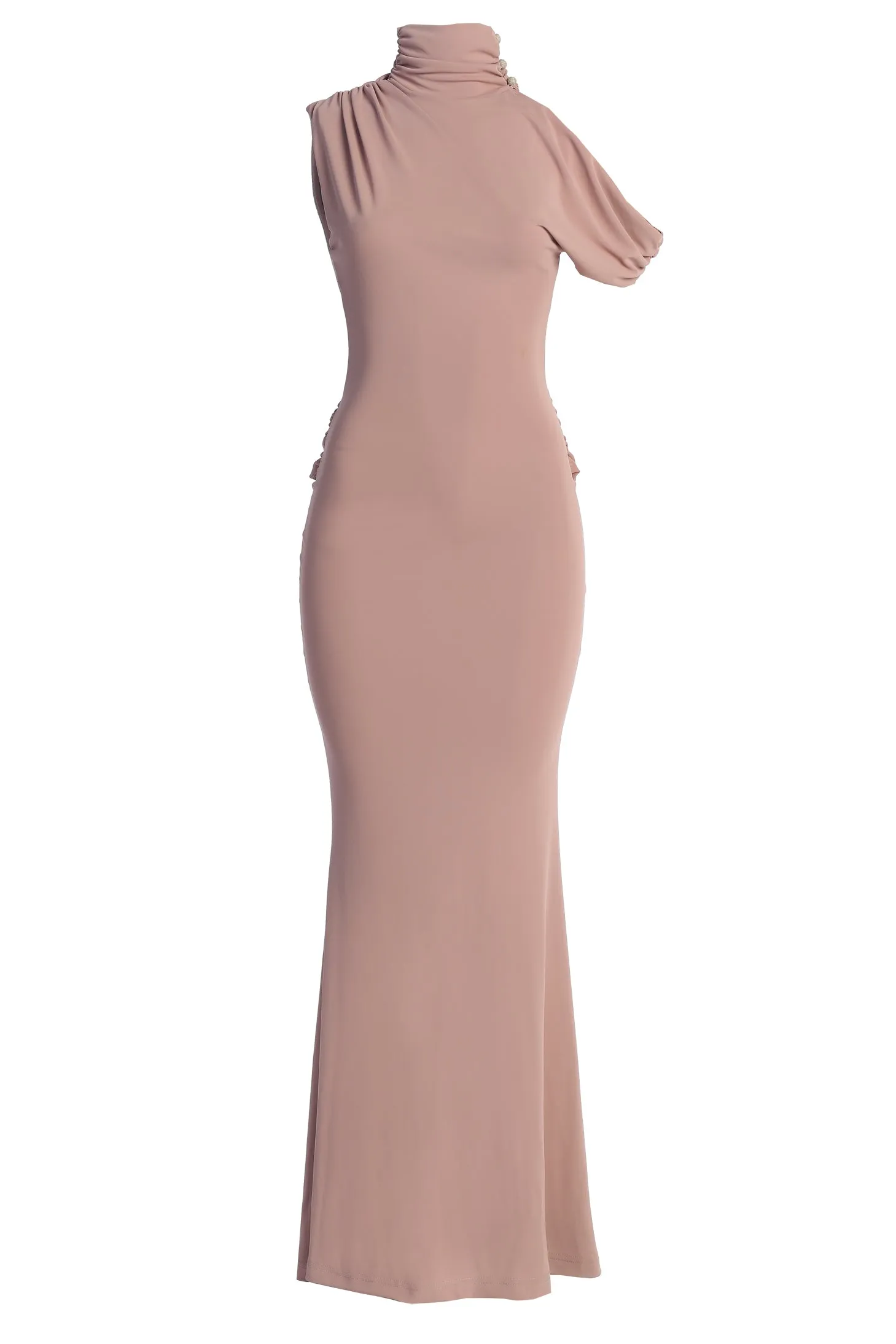 Mauve Adelene Off The Shoulder Maxi Dress sold by JLUXLABEL product image thumbnail 2