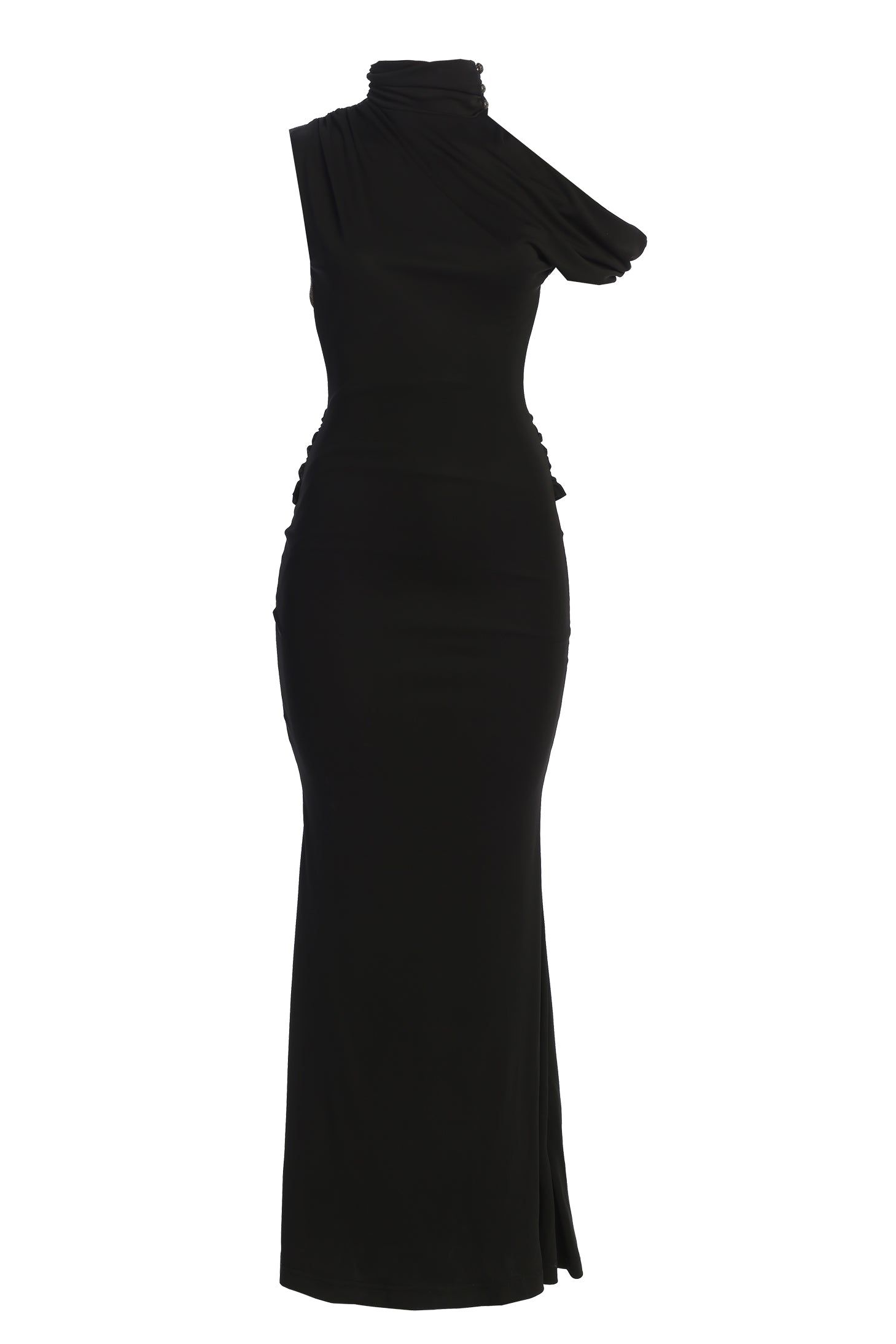 Black Adelene Off The Shoulder Maxi Dress sold by JLUXLABEL product image thumbnail 3