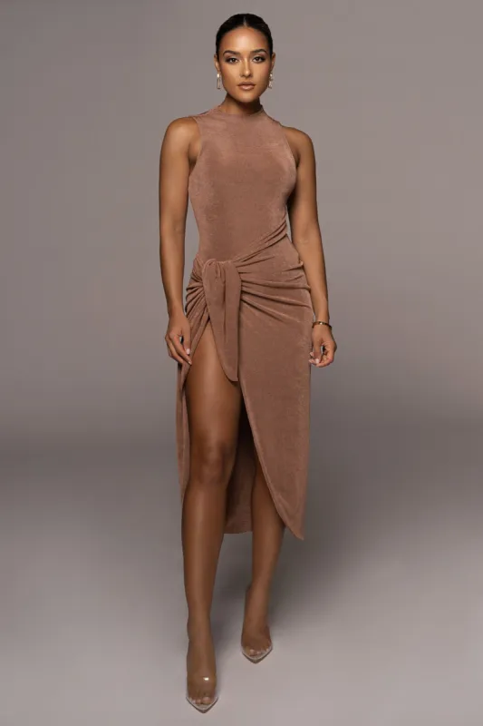 Cocoa Aubree Midi Dress sold by JLUXLABEL