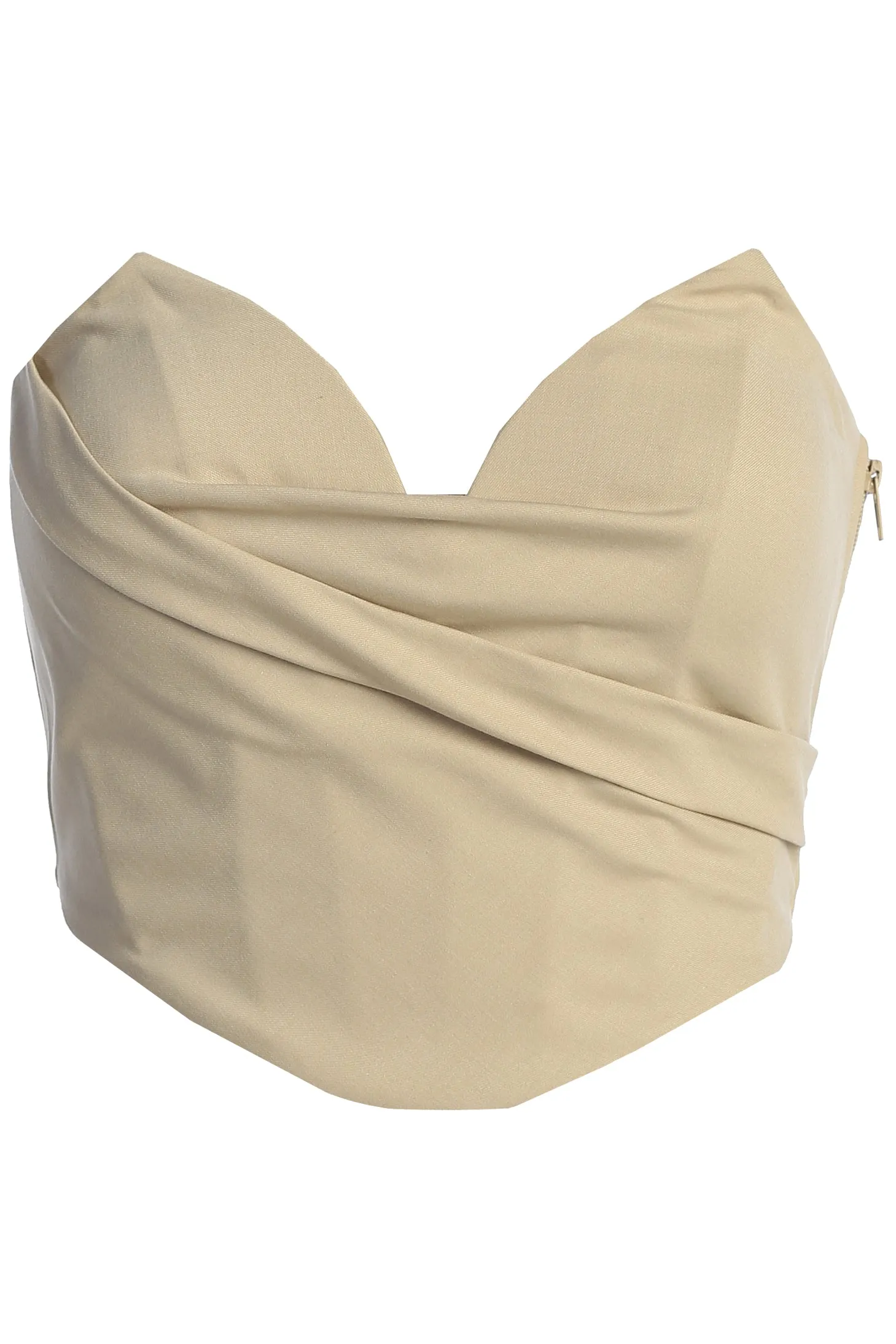 Beige Falling For You Corset sold by JLUXLABEL product image thumbnail 3