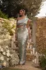 Sage Abbie One Shoulder Maxi Dress sold by JLUXLABEL