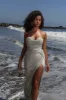 Sage Celestial Drape Maxi Dress sold by JLUXLABEL
