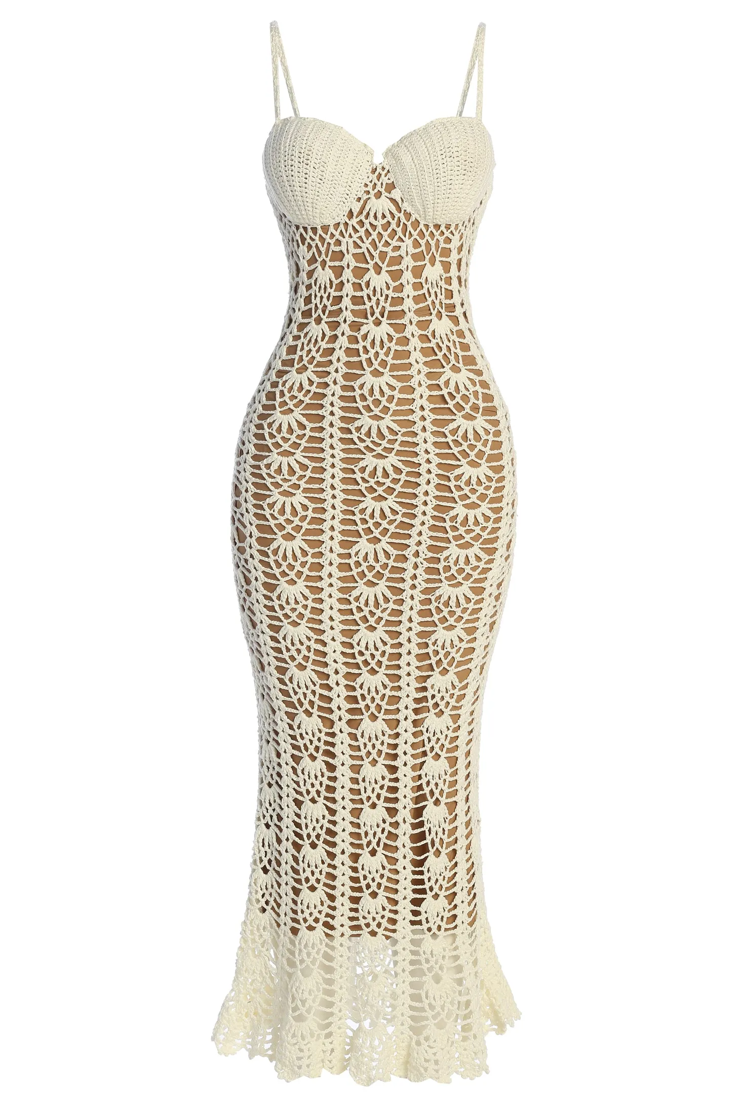 Ivory Odyssey Maxi Dress sold by JLUXLABEL product image thumbnail 2