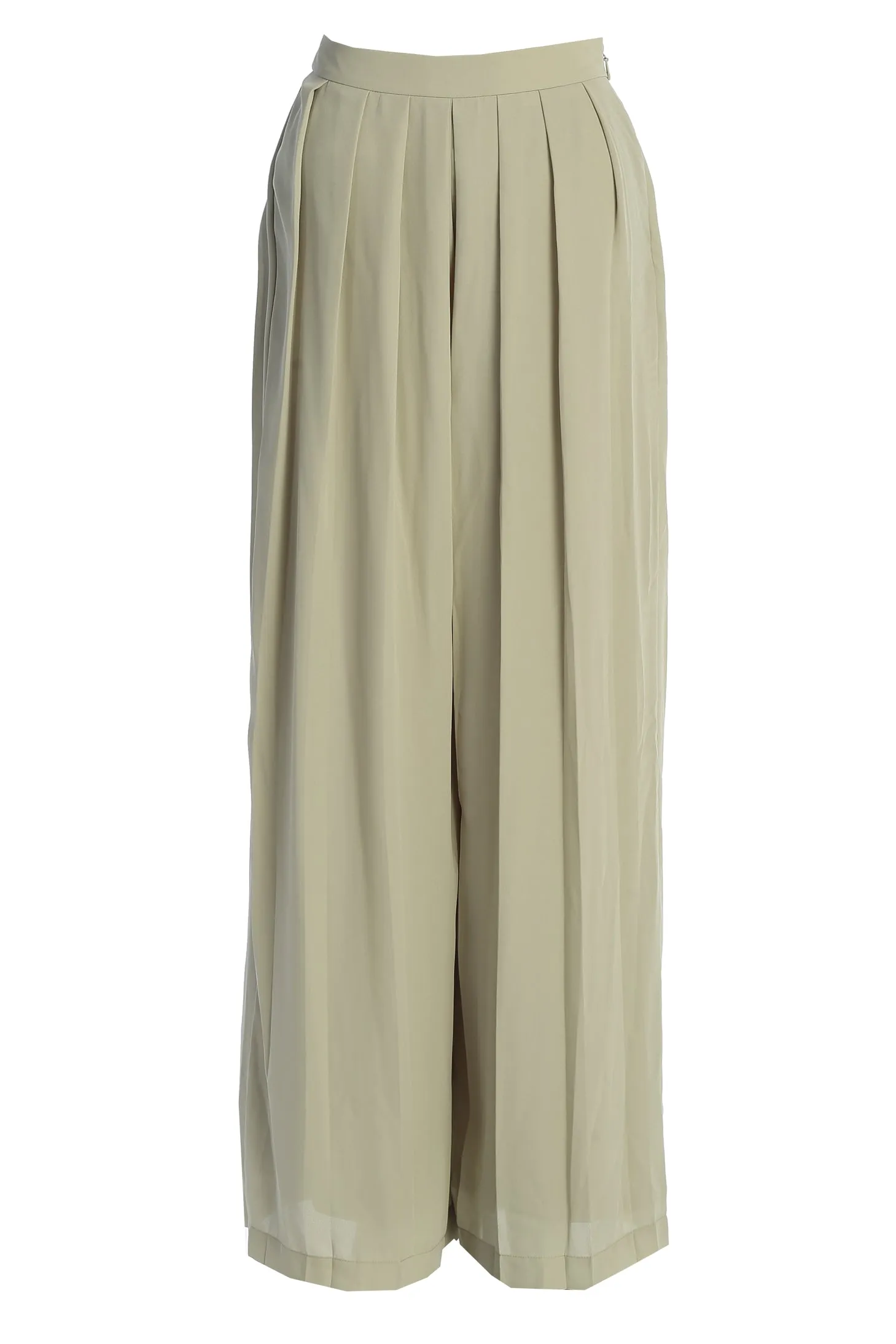 Sage Josette Wide-Leg Pleated Pants sold by JLUXLABEL product image thumbnail 2